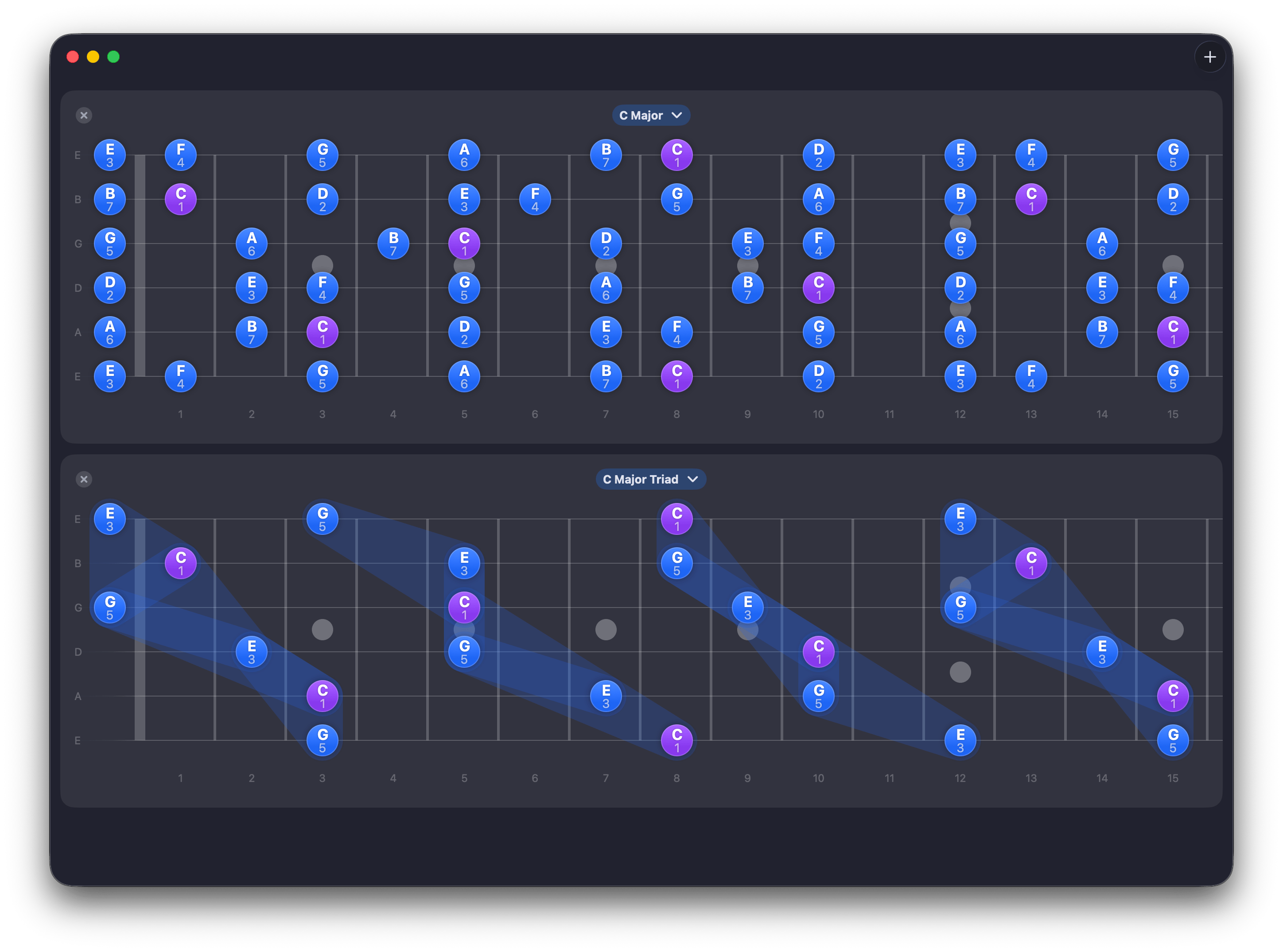 Fretwork macOS app screenshot
